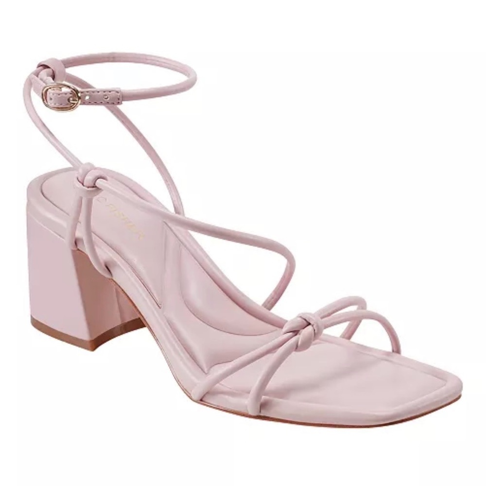 NWT - MARC FISHER Elegant Pink Strappy Sandals - Size 9